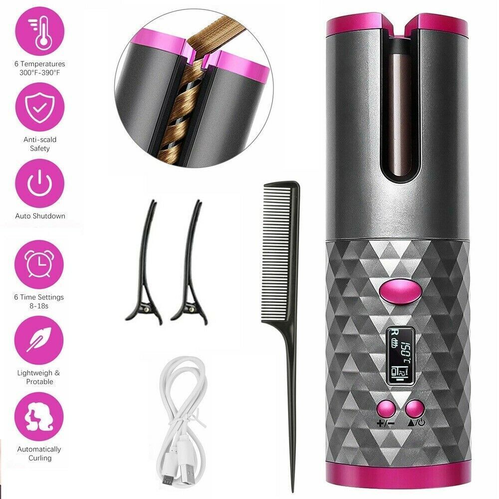 Women's Portable Hair Curling Iron