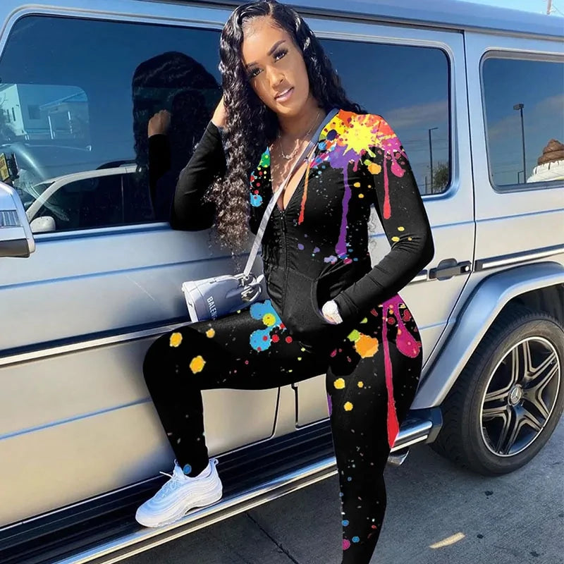Women's Two Piece Drip Tracksuit