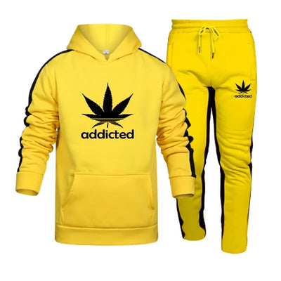 Men's Addicted Hoodie and Sweatpants Set