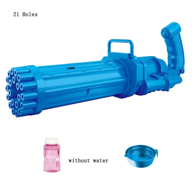 Children's Large Gatling Bubble Gun