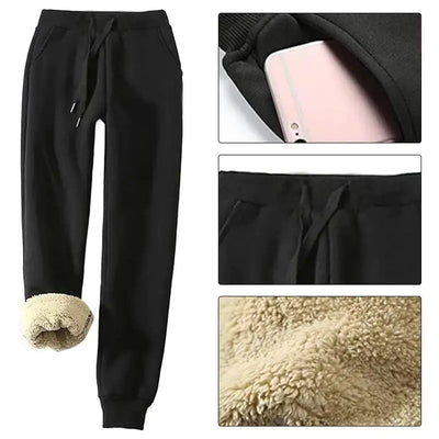 Insulated Sherpa Lined Sweatpants