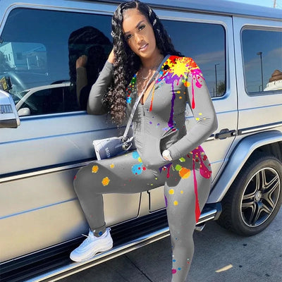 Women's Two Piece Drip Tracksuit