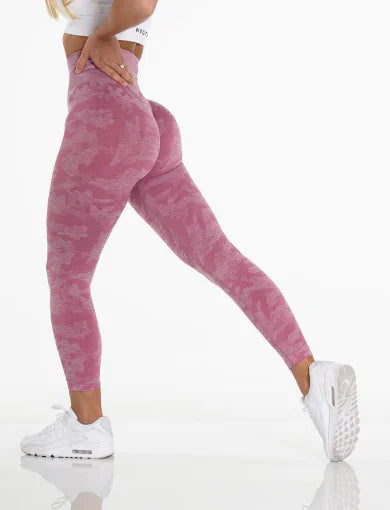Women's Smear Print Yoga Leggings