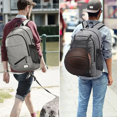 Men's Gym Bag with Built in Charger