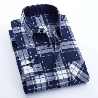 Men's Flannel Long Sleeve Shirt