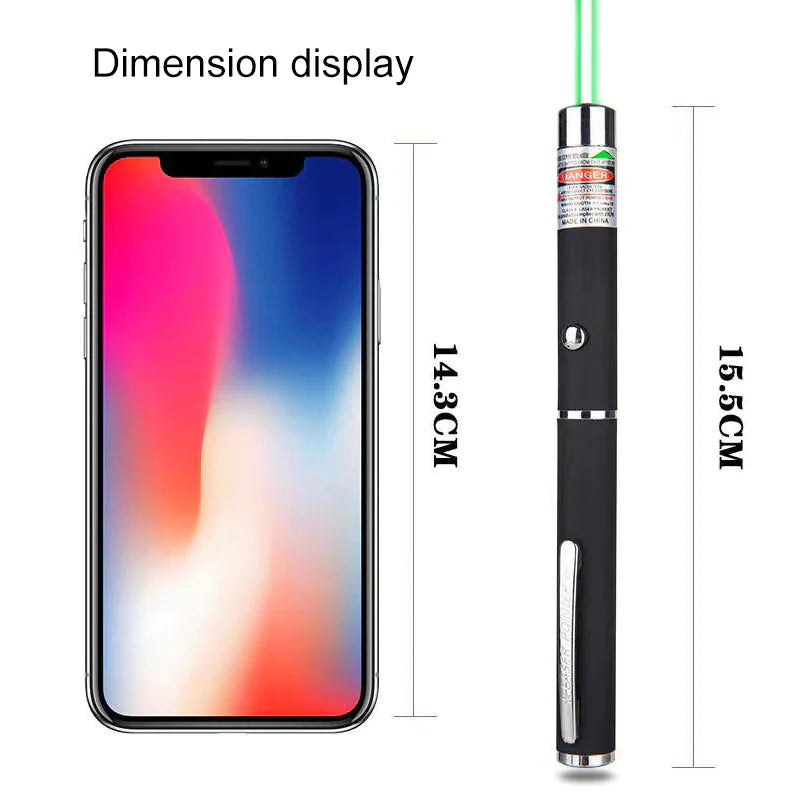 3 Packs 900Mile Laser Light Pointer Pen Green Blue Red Light Visible Beam Lazer