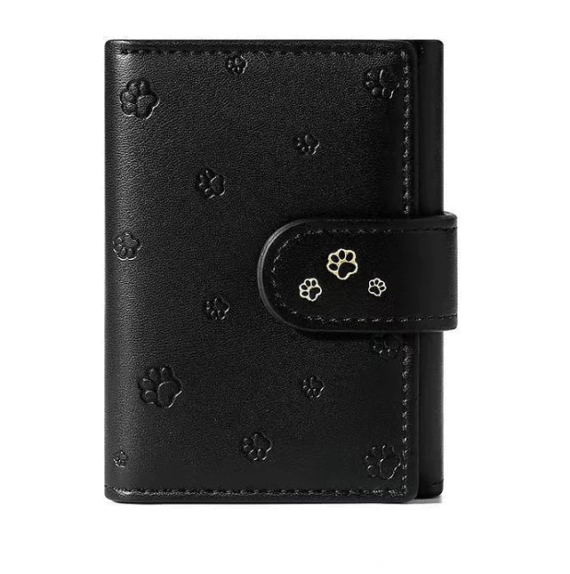 Women's Small Paw Print Wallets