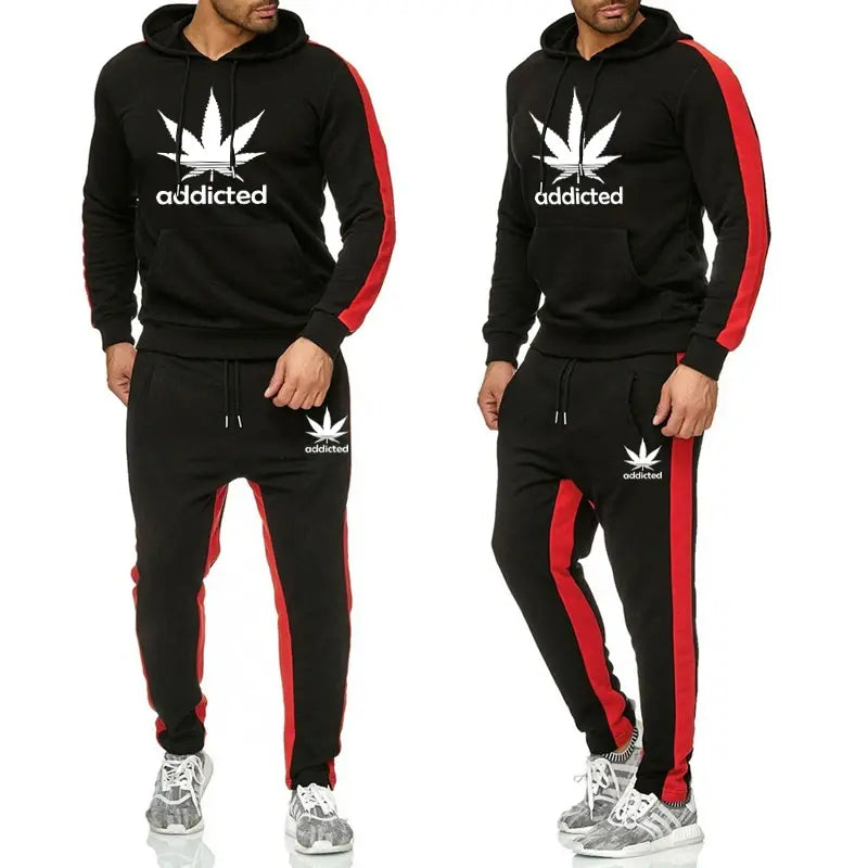Men's Addicted Hoodie and Sweatpants Set