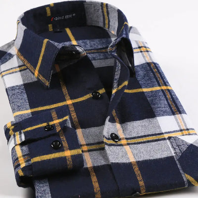 Men's Flannel Long Sleeve Shirt