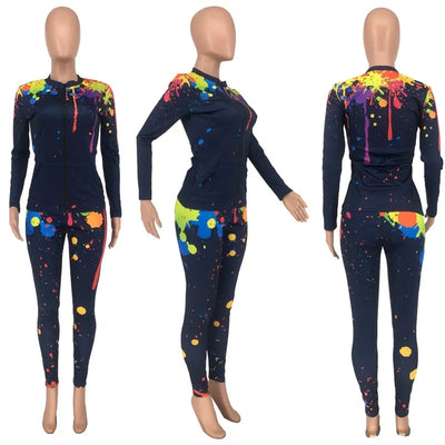 Women's Two Piece Drip Tracksuit