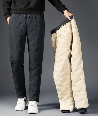 Men's Winter Lambswool Insulated Sweatpants