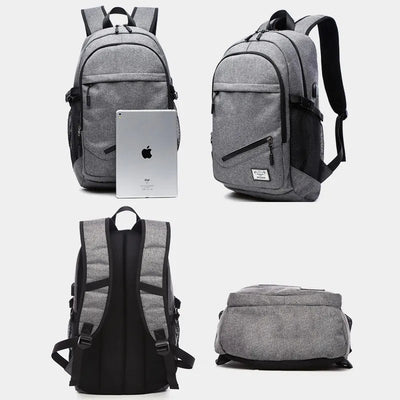 Men's Gym Bag with Built in Charger