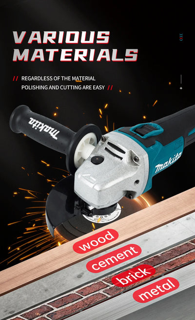 Makita 18V Brushless Lithium Angle Grinder