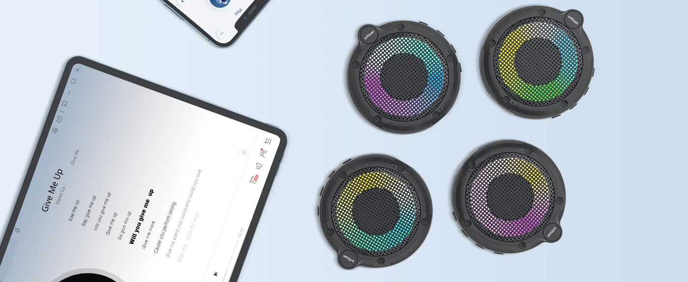 Waterproof Portable Shower Bluetooth Speaker