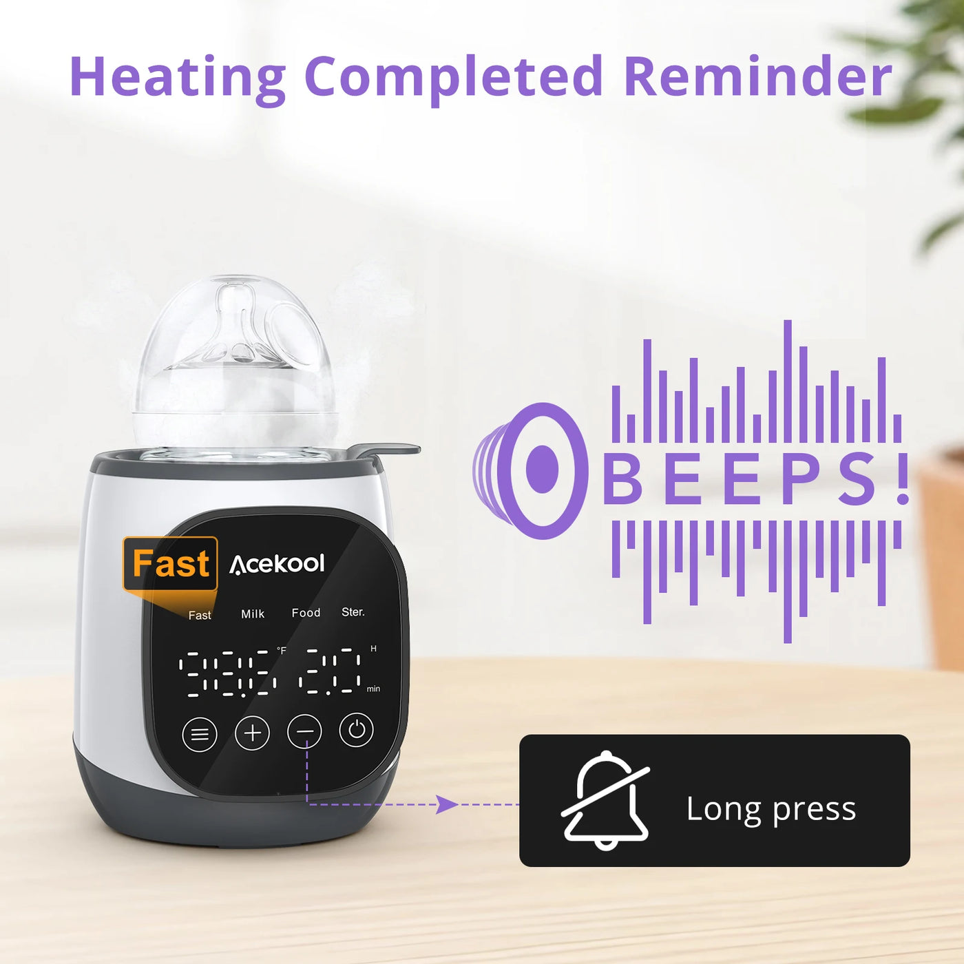 7-in-1 Fast Feeding Bottle Warmer