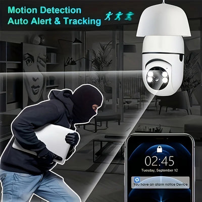 2PC Ease Life APP-Light Bulb Security Cameras
