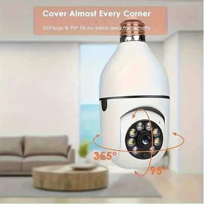 2PC Ease Life APP-Light Bulb Security Cameras