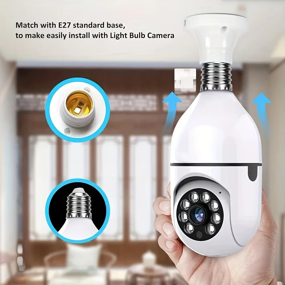 2PC Ease Life APP-Light Bulb Security Cameras