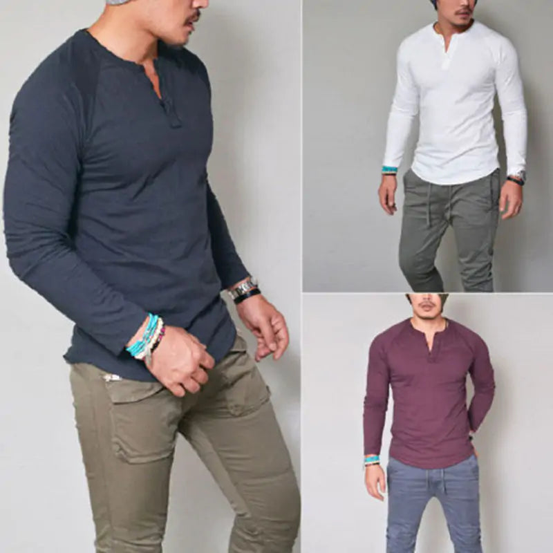 Men's Fashion Long Sleeve Shirt