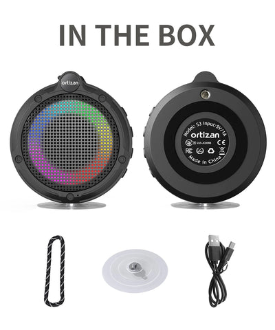 Waterproof Portable Shower Bluetooth Speaker