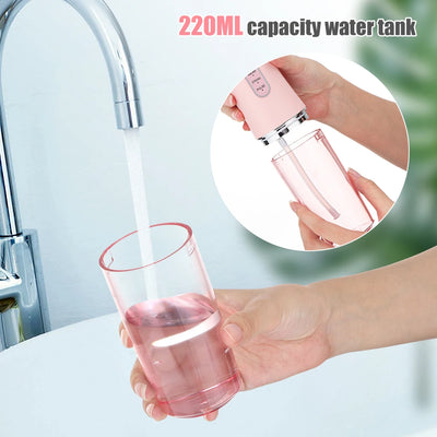 Oral Irrigator Dental Water Flosser Toothbrush Set