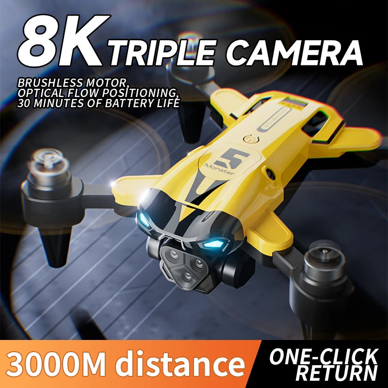 KBDFA New M5 Max Drone with 8K 4K HD Camera