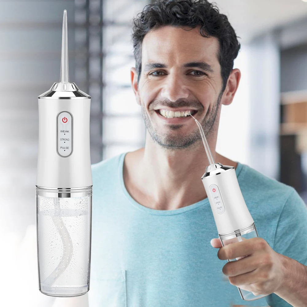 Oral Irrigator Dental Water Flosser Toothbrush Set