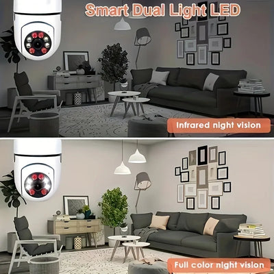 2PC Ease Life APP-Light Bulb Security Cameras