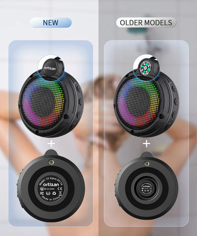 Waterproof Portable Shower Bluetooth Speaker