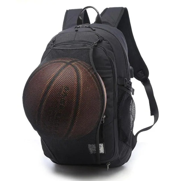 Men's Gym Bag with Built in Charger