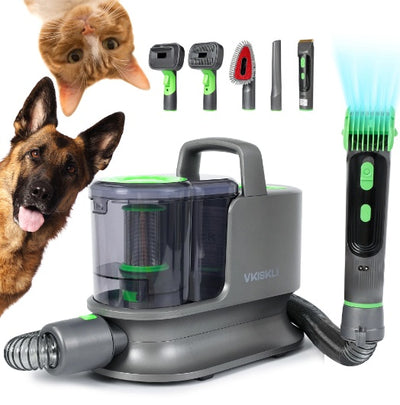 Vkiskli Pet Clipper & Pet Grooming Vacuum Kit