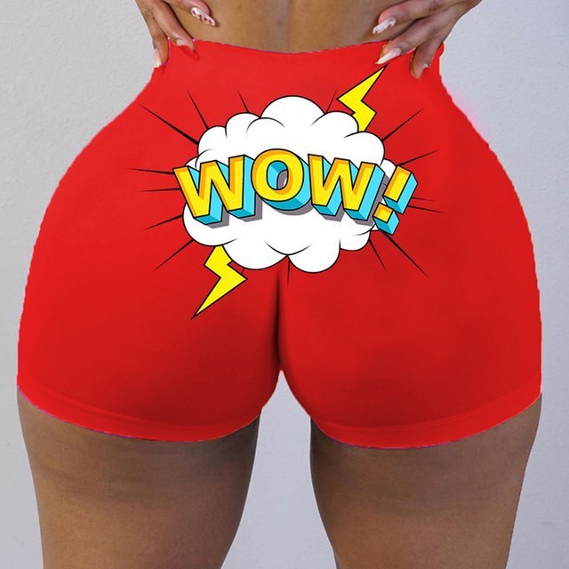 Women's Expression Spandex Shorts