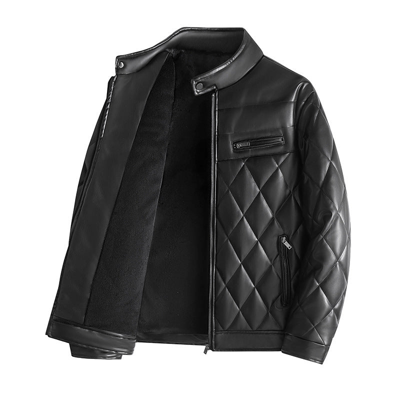 Men's Leather Casual Jacket