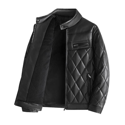 Men's Leather Casual Jacket