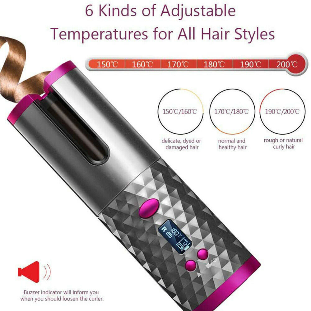 Women's Portable Hair Curling Iron