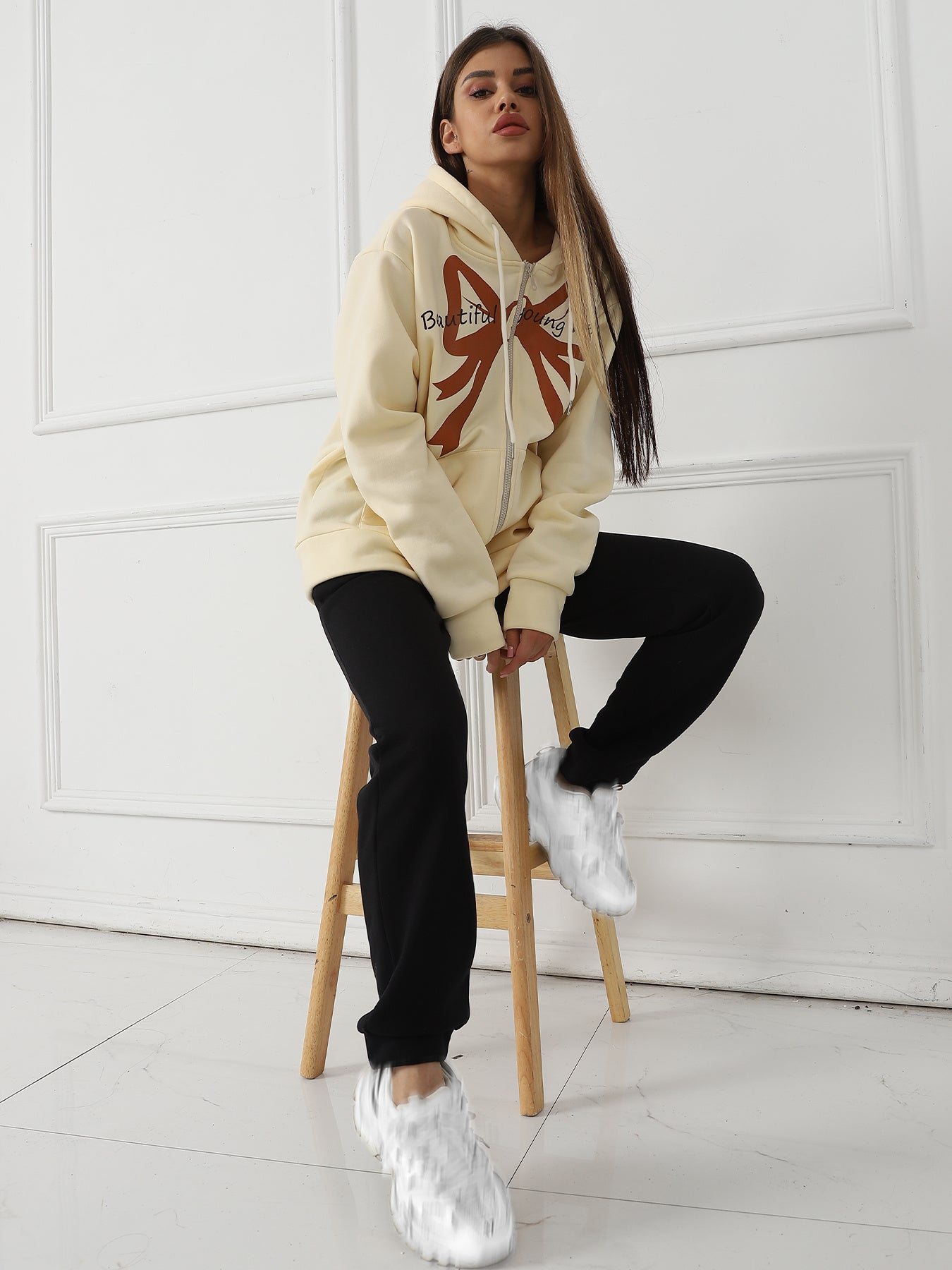 Women's Bow Hoodie