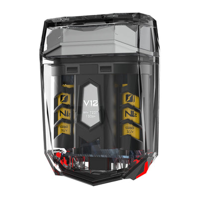 Mini Electric Shaver with Magnetic Suction and Double Cutter Head