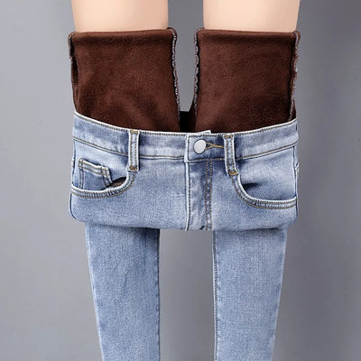 Women's Insulated Denim Pants