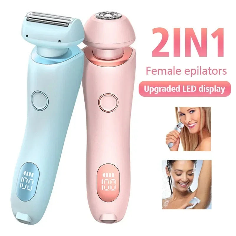 Women's 2 in 1 Hair Trimmer and Razer