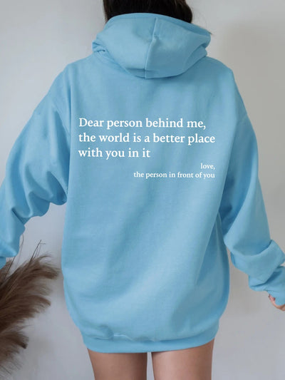 Women's "Dear Person" Comfy Hoodie