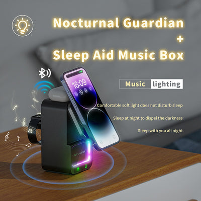 5 in 1 Bluetooth Speaker and Charging Dock