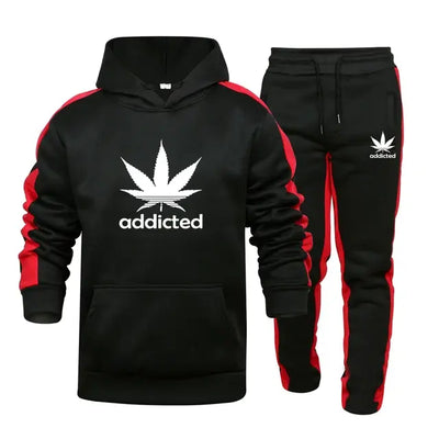 Men's Addicted Hoodie and Sweatpants Set