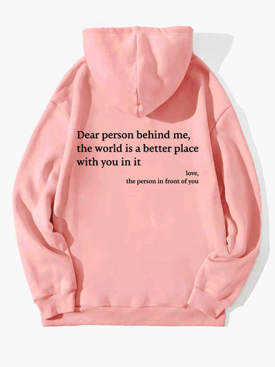 Women's "Dear Person" Comfy Hoodie