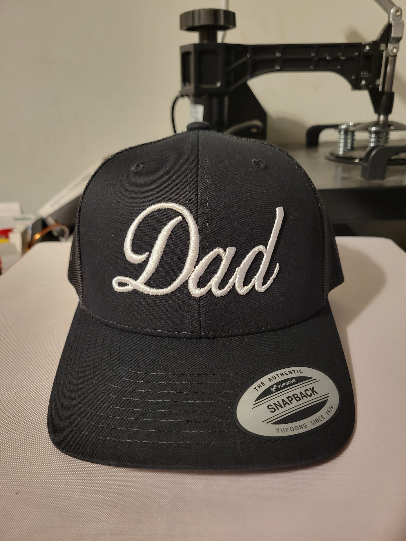 3D Puff Stitch Dad Hat Snapback
