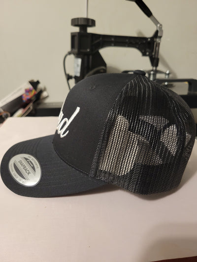 3D Puff Stitch Dad Hat Snapback