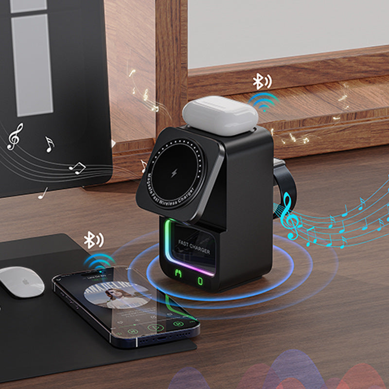 5 in 1 Bluetooth Speaker and Charging Dock