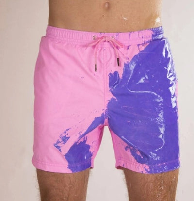 Men's Quick Dry Color Changing Swim Shorts
