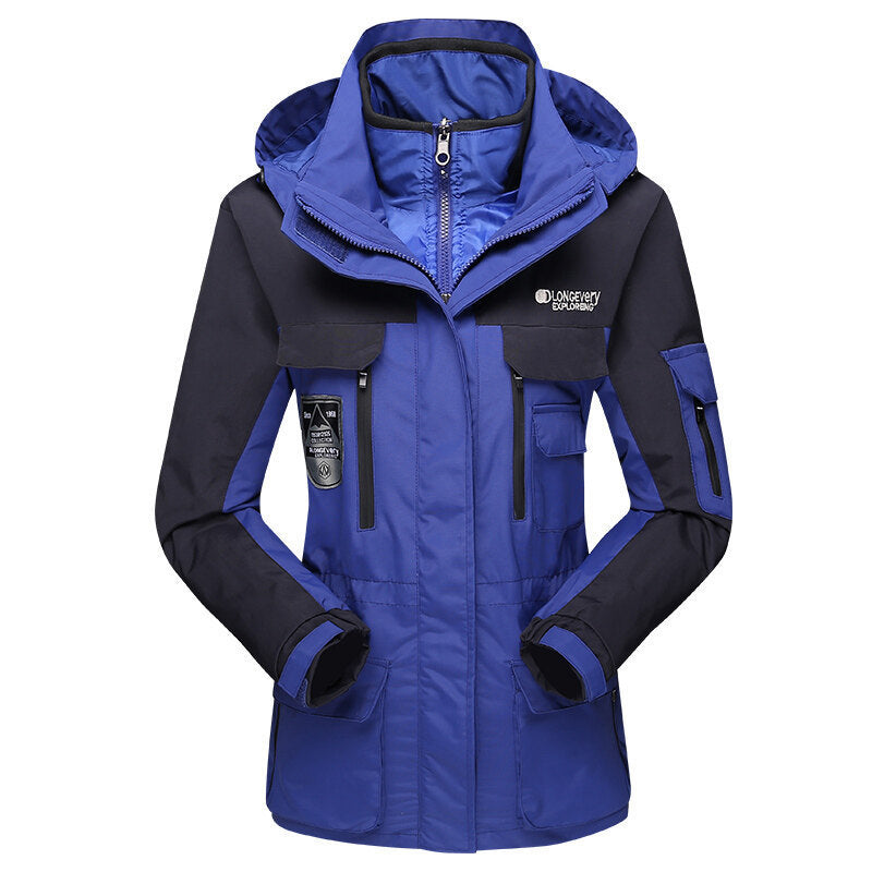 Women's Glacier Three In One Jacket With Two Detachable Jackets
