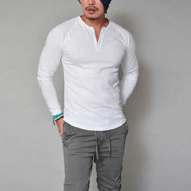 Men's Fashion Long Sleeve Shirt