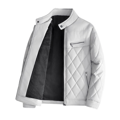 Men's Leather Casual Jacket